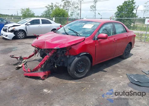 2011 Toyota Corolla Le из США, поврежденный, VIN 2T1BU4EEXBC663593